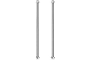 sourcing map M8 x 250mm 304 Stainless Steel Hex Head Screws Bolts, Nuts, Flat & Lock Washers Assortment Kit, Fully Threaded, Bright Finish for Home, Electronic, Machine, 2 Sets