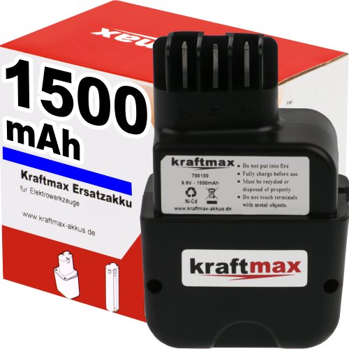 Akku für METABO PA6-GF35 - 9,6V / 1500mAh / Ni-Cd - MARKENZELLEN in Profiqual...