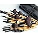 AiSi Luxury 32 PCS Professional Makeup Brushes Tools Sets / Kits Natural Cosmetic Animal Hair Brushes with Pouch and Bag