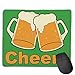 Produktbild Mouse Pad Beer Cheers Rectangle Rubber Mousepad 8.66 X 7.09 Inch Gaming Mouse Pad with Black Lock Edge