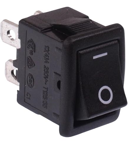 KCD11-101 Rocker Switch, Gray, 250V/3A, 2-Pin ON-OFF KCD11-101 Rocker Switch, Gray, 250V/3A, 2-Pin ON-OFF