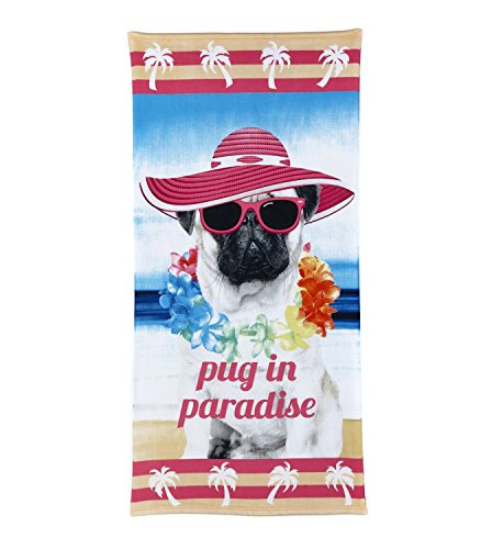 MOPS Pink Beach Handtuch