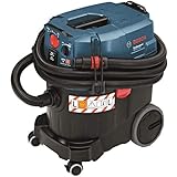 Bosch Professional Aspirapolvere a umido/secco GAS 35 L AFC (incluso 1x filtro pieghevole, set di bocchette per pavimenti, 3x