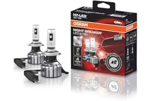 ‎OSRAM Osram NIGHT BREAKER LED H7 GEN 2, Fern- und Abblendlicht mit Straßenzulassung, 12V, bis zu 230% mehr Helligkeit
