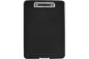 VALICAER Schowek A4 z miejscem do przechowywania, plastikowy schowek A4, pudełko do przechowywania teczek z przegródką na długopisy, uchwyty na formularze dla uczniów, dzieci, biura, szkoły, pielęgniarek,