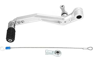 Aramox Leva del Pedale del Cambio Regolabile per Moto, Compatibile con V-Strom DL650 2017-2020, Argento