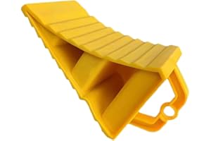 GACQPLI Cale De Roue De Voiture – Cale De Roue Robuste Antidérapante avec Corde, Butée De Pneu De Voiture Résistante À l'usure, Facile À Transporter Et Adaptée À La Plupart des Tailles De Pneus.