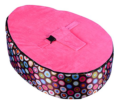 Baby bean bag snuggle bed bouncer with filling