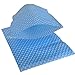 Produktbild Waschlappen, wegwerfbar, 230 x 157 mm, 42 g/m², Weiß & Blau, 100 Stück