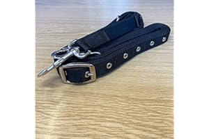 EWBOB Elico Elasticated Side Reins lunge - Black horse pony equestrian riding