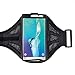 Produktbild Schwarz Mesh outdoor Running Sport Gym Armband Schutzhülle für LG G6/G5/LG Stylus 2/LG Nexus 5 x/LG K4-K8/LG X CAM 5,2/HTC 10/HTC One A9S/Desire 626/wileyfox Spark X/Honor 7 4 G/oukitel K6000 Pro