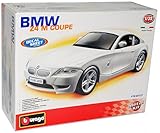 Größe ca 14 cm B-M-W Z4 Z 4 M Coupe Weiss Coupe Bausatz Kit 1/32 Bburago Burago Modellauto Modell Auto