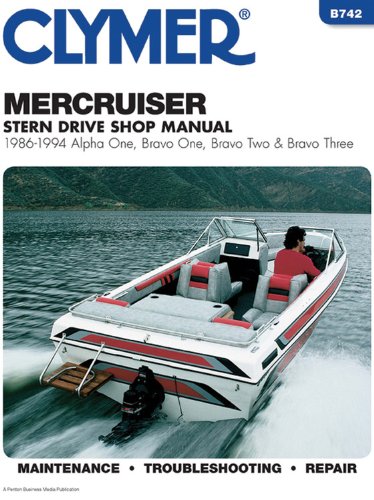Mercruiser: Stern Drive Shop Manual 1986-1994 : Alpha One, Bravo One, Bravo Two & Bravo Three livre