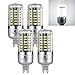 Produktbild GreenSun LED 4er G9 5W 56*5736SMD LED lampe Leuchtmittel Birne Mais Glühbirne Glühlampe Strahler Energiesparlampe Licht Beleuchtung Bulbs 85-265V Kaltweiß(6000-6500K)