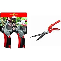WOLF Garten - Aktions-Gartenscheren RS-EN/RR-EN Set; 7223080 & Handgrasschere Drehbar, Promotion