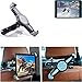 Produktbild K-S-Trade Tablethalterung für Xiaomi Mi Pad KFZ Kopfstützen Halterung 360° Auto Sitzhalterung Headrest Holder Halter Tablet PC Kopfstütze Autositz Tablet-PC Reisehalter