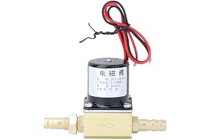 VIKYE Elettrovalvola a solenoide, 0~0.8Mpa Elettrovalvola a solenoide per aria, Argon e C02 G1 / 8 '', AC220V 36V DC24V(DC24V)