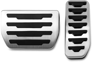 AUTO-spro - Copri pedale freno a gas per Evoque Velar Discovery Sport per XE XF E-Pace F-Pace