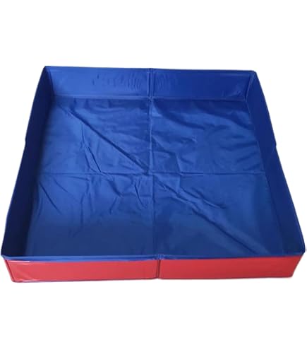 Piscine Pliable Pecute 120 X 30 Cm – Pour Chien Ou Enfant, PVC Non Toxique, Fond Antidérapant