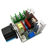 Práctica a utilizar: es práctico de usar, simplemente conecte los terminales de entrada al alambre 220 V (cables bajo tensión o alambre neutro) y a la salida para cargar y, a continuación, gire el botón para controlar la tensión.