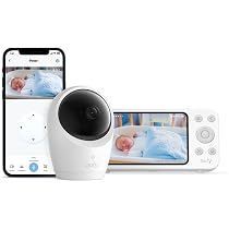 Eufy Baby Monitor E20 - Caméra 2K Avec écran 5" - Connexion Hybride Wi-Fi/sans Wi-Fi - Surveillance Bébé Jour Et Nuit - 4