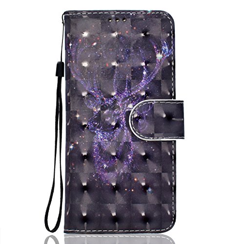 Funda Sony Xperia XA1 2017 WindTeco 3D Bling Patr n Carcasa Cartera
Flip de Piel PU Libro Billetera con Funci n de Soporte y Ranuras de
Tarjeta para SONY Xperia XA1 2017