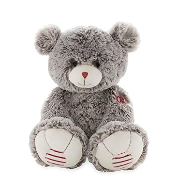 Kaloo Rouge Ours Peluche Gris Taille Grand