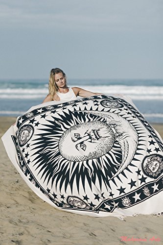 Sovereign ’s Special bhagyodayfashions Sonne Mond Sterne Batik Tapisserie - 2