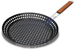 EURO MARKETING MANUFACTURING BBQ Pan padella antiaderente per barbecue