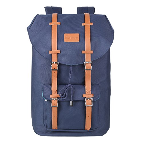 Preisvergleich Produktbild PRASACCO Laptop Rucksack Backpack Wanderrucksäcke Handgepäckrucksack 17 Zoll Notebook Rucksack für 15.6 Zoll Laptop Daypacks für Outdoor Reisen Wandern belastbar 15Kg