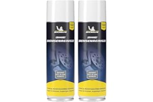 ‎MICHELIN MICHELIN EXPERT Bremsenreiniger Spray 2X 500ml | Reinigt und Entfettet Bremsen, Kupplungen und Motorteile an Auto, Motorrad und Fahrrad
