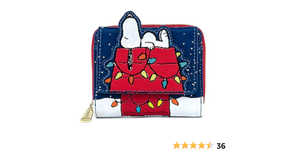 loungefly peanuts wallet