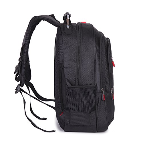 Business Laptop Rucksack SIKAINI Beiläufiger Unisex Rucksack Wasserdichte Schulterbeute Computerrucksack Damen Herren - 3