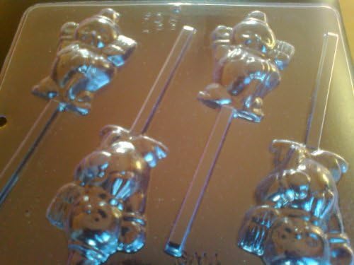 WAVING SNOWMAN CHOCOLATE LOLLIPOP MOULD
