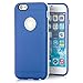Produktbild Saxonia iPhone 6 / 6S Hülle Case Ultra Slim Cover Silikon Schutzhülle Handy Backcover Bumper Blau