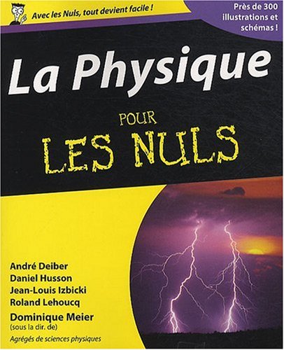 couverture de : La physique pour les nuls
