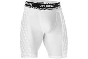 Youper Elite Kompressions-Shorts für Erwachsene, gepolstert, mit Cup-Tasche für Baseball, Fußball