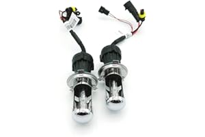 1 paire de lampes de remplacement Heinmo pour phares Bi Xenon 35W H4 12V AC HID automotives 4300K/6000K/8000K