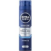 NIVEA MEN Erkek Nemlendirici Tıraş Jeli Protect&Care 200 ml, Kuru Ciltler İ&ccedil;in, P&uuml;r&uuml;zs&uuml;z Tıraş