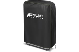 Ezilif Garden Chair Covers Waterproof, 2PCS Oxford Garden Chair Covers Outdoor, 70 x 110cm, Windproof Anti-UV Dustproof Garden Folding Reclining Chair Cover with Drawstring and Storage Bag (2 Pieces)