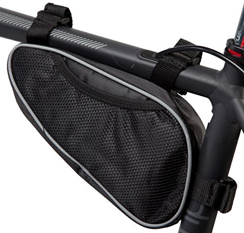 BTR Fahrradtasche Reparatur-Set fürs Fahrrad zur Abdichtung von Reifen mit selbstklebenden Flicken x 6, Reifenheber x 2, 14-in-1 Multifunktions-Werkzeug und Mini-Fahrradpumpe - 3
