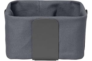 Blomus - DESA- Panera tamaño S, tono gris oscuro, aspecto armonioso, 20 x 20 cm, color imán (64202)