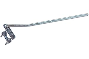 PROMOTION & BEYOND Brazos plegables Tendedero Balcón de acero galvanizado de caja 60cm