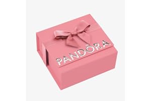 PANDORA Premium rosa smyckeskrin för kvinnor (5,5 x 12,5 x 11,7 cm)