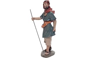 Triciclo Editores PAJE Melchor | Reyes Magos |Figuras de Belén |Serie 11cm| Diseñadas por José Luis Mayo |Decoración Navideña |Nacimiento