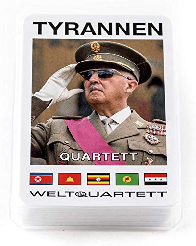 familie von quast Unisex - Erwachsene Tyrannen Teil 1 Quartett Spiel, 9,5 x 6,5 x 1,5