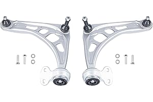 Densieg 2 X Kit de réparation de bras de suspension 31121094465 + 31121094466 avant gauche et roitepour E46 E85 E86 1998-2009