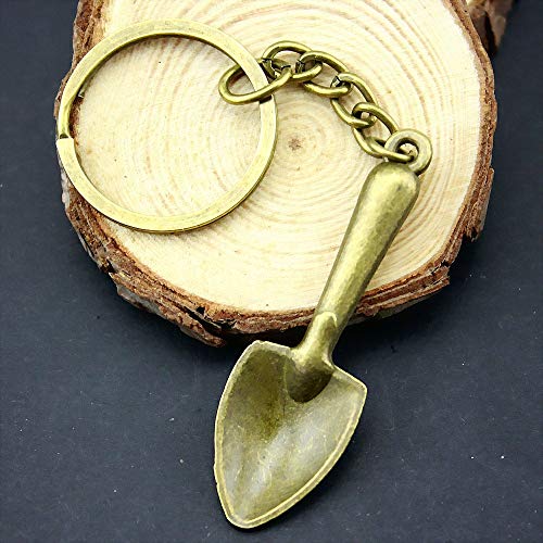 WYSIWYG 3 Piezas Llavero Llaveros Mujer Llavero Pareja para Llaves Pala 51mm