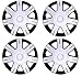 Premium Quality Car Full Caps Silver 14inches Wheel Cover For - Ford Fiesta Classic RS.1549.00