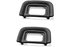 Œilleton de viseur D5200 DK-20 pour appareil photo numérique Nikon D5200 D5100 D3100 D3000 D60 [Lot de 2] Remplace l'oculaire DK-20, Œilleton Fire Rock DK20
